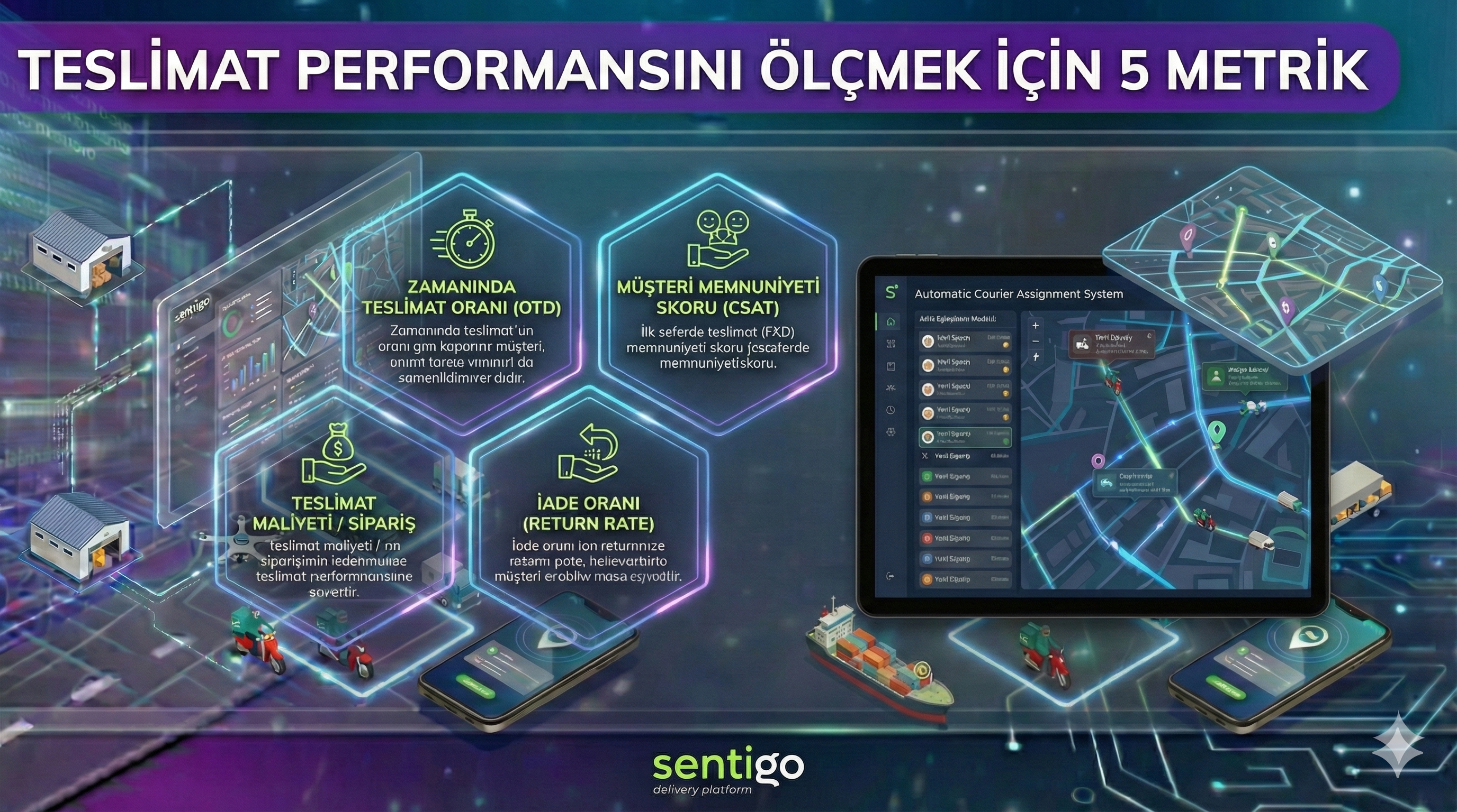 Teslimat Performansını Ölçmek İçin 5 Metrik
