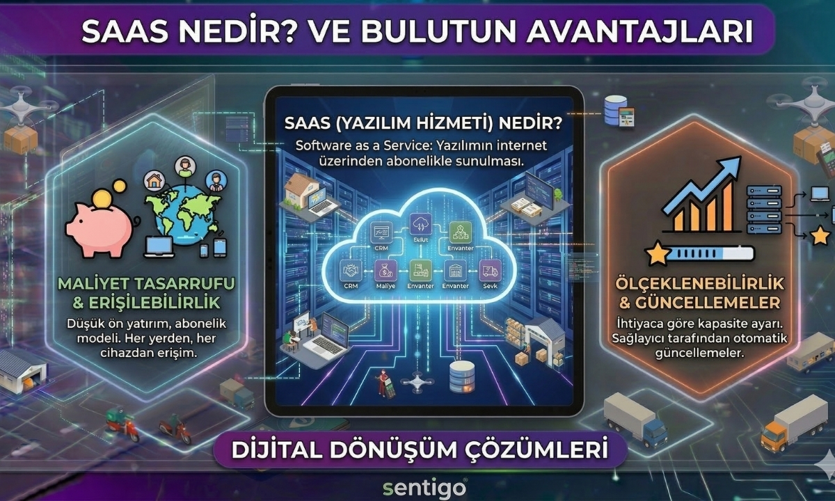 SaaS Nedir? Neden Bulut Tabanlı Sistemler Tercih Ediliyor?